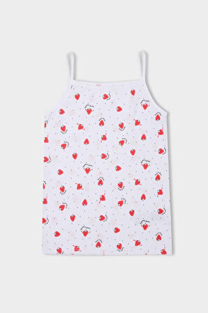 Kız Çocuk İnce Askılı 2'li İç Atlet