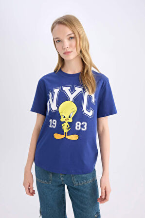 Coool Looney Tunes Regular Fit Baskılı Kısa Kollu Tişört