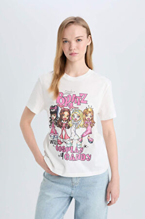 Coool Bratz Regular Fit Bisiklet Yaka Baskılı Kısa Kollu Tişört