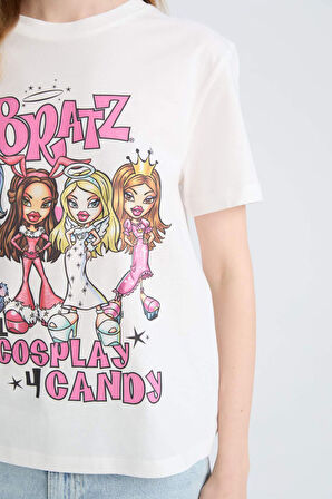 Coool Bratz Regular Fit Bisiklet Yaka Baskılı Kısa Kollu Tişört