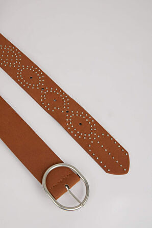 DeFacto Kadın Suni Deri Jean Kemeri E1355AXNSBN64