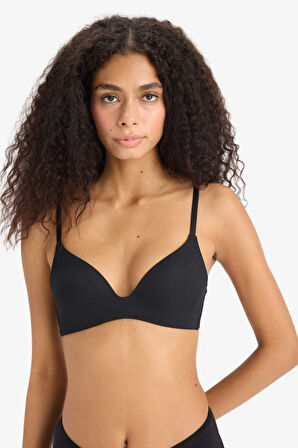 Pedli Kaplı Yarım Dolgulu Balensiz Tişört Bra-Fall in Love