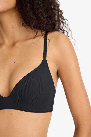 Pedli Kaplı Yarım Dolgulu Balensiz Tişört Bra-Fall in Love