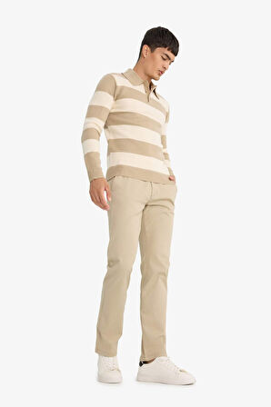 Regular Fit Normal Kesim Düz Paça Chino Pantolon