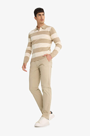 Regular Fit Normal Kesim Düz Paça Chino Pantolon