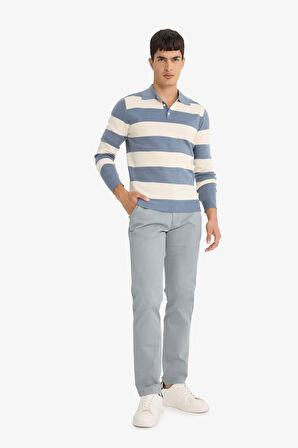 Regular Fit Normal Kesim Düz Paça Chino Pantolon
