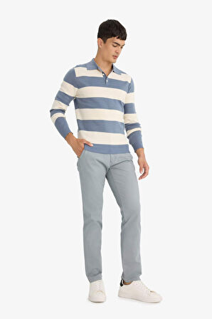 Regular Fit Normal Kesim Düz Paça Chino Pantolon