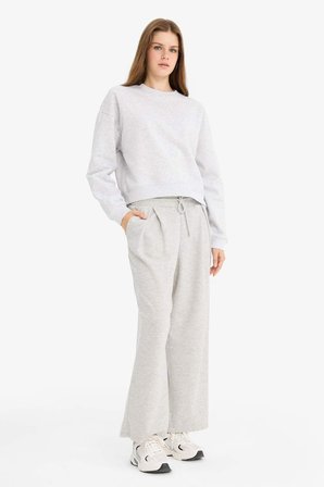 DeFacto Kalın Basıc Sweatshirt D6645AX25WNGR256