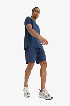 DeFactoFit Standart Fit Sporcu Kısa Paça Şort