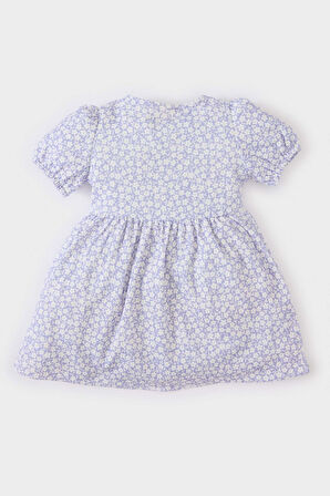 DeFacto Kız Bebek Çiçekli Kısa Kollu Yazlık Elbise C4491A525SMPR305