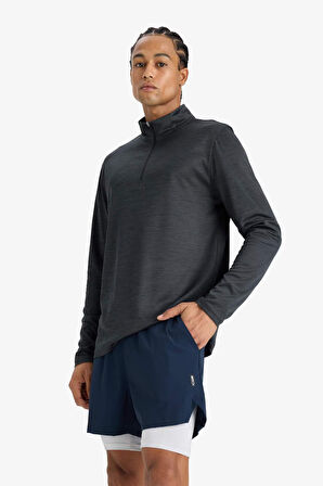 DeFactoFit Slim Fit Dar Kesim Sporcu Kısa Paça Şort