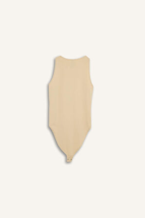 DeFacto Slim Fit Dar Kesim Halter Yaka Çıtçıtlı Atlet F0075AX25SPBG722