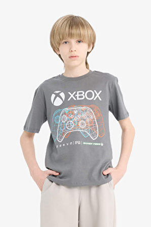 DeFacto Erkek Çocuk Xbox Bisiklet Yaka Kısa Kollu Tişört E4828A825SMGR449