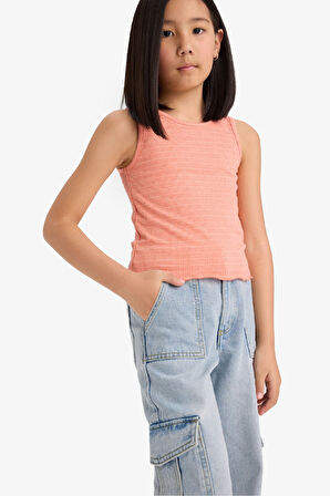 DeFacto Kız Çocuk Bisiklet Yaka Atlet E4409A825HSOG189