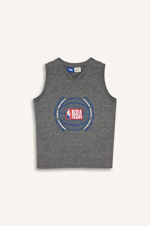DeFacto Erkek Çocuk NBA Wordmark V Yaka Atlet E4847A825HSGR210
