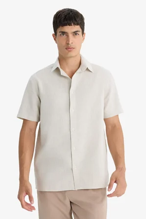 DeFacto REGULAR FIT %100 Pamuk Basic Gömlek D8613AX25SMBG74