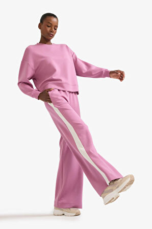 DeFactoFit Wide Leg Geniş Paça Standart Boy Modal Sporcu Eşofman Altı