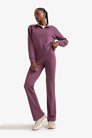 DeFactoFit Flare Fit İspanyol Paça Standart Boy Modal Sporcu Eşofman Altı