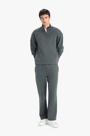 Wide Leg Beli Bağcıklı Geniş Paça Eşofman Altı 