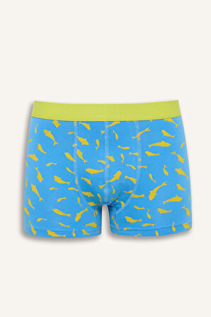 DeFacto Regular Fit Hayvan Baskılı 3'lü Boxer W9686AZ25SMNV135