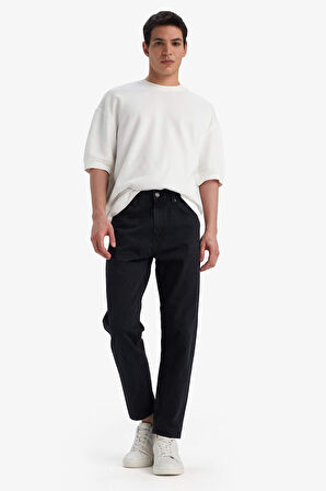 90's Slim Fit Dar Paça Jean Pantolon