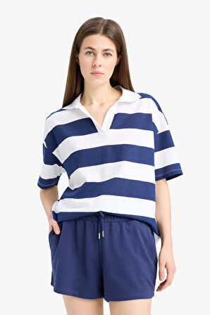 Regular Fit Normal Bel Düz Paça Bermuda