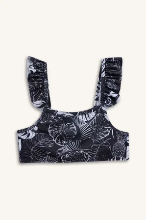 Çiçekli Bikini Takımı Kız Çocuk