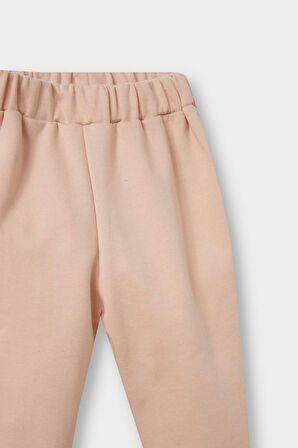 Kız Bebek Beli Lastikli Eşofman Altı