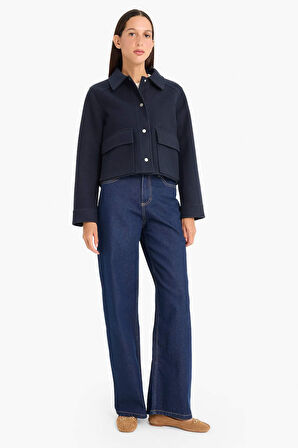 Regular Fit Polo Yaka Kaşe