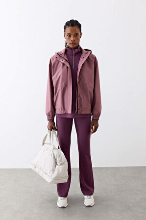 DeFactoFit Su İtici Regular Fit Kapüşonlu Yağmurluk