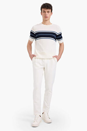 DeFacto %100 Pamuk Standart Fit Kısa Kollu Triko Tişört E5865AX25SPER100