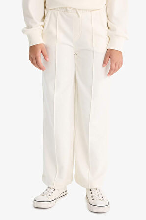 Kız Çocuk Wide Leg Geniş Paça Okul Pantolonu