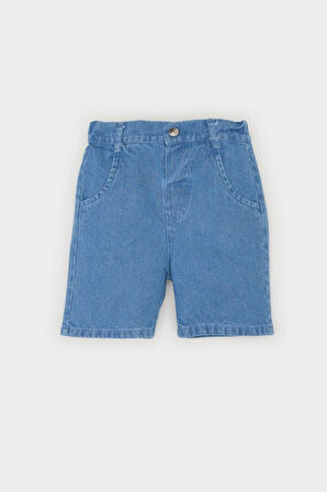 DeFacto Erkek Bebek Jean Şort E8258A525SMBE394