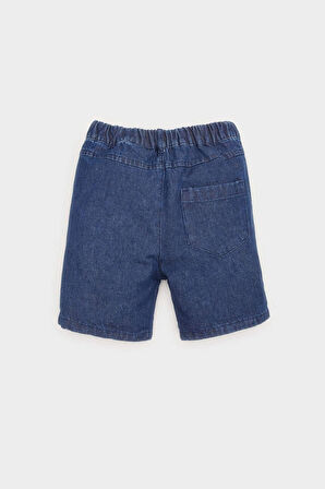 DeFacto Erkek Bebek Basic Düz Jean Şort E8258A525SMNM28