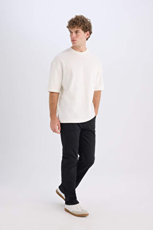 DeFacto 	Sergio Regular Fit Normal Kalıp Normal Bel Boru Paça Jean Pantolon W6868AZ25SPNM40