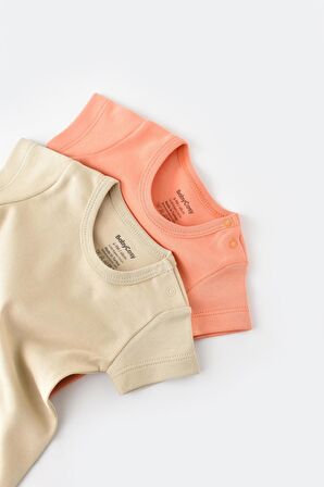 Organik 2li Kısa Kollu Badi CSY3022