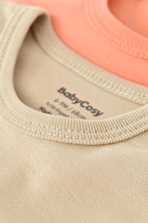 Organik 2li Kısa Kollu Badi CSY3022