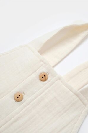 Organik Cepli Salopet Tulum