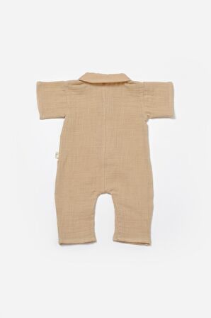 Organik Kısa Kollu Tulum