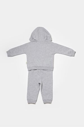 Organik Kapüşonlu sweatshirt & pantolon seti