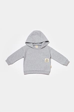 Organik Kapüşonlu sweatshirt & pantolon seti