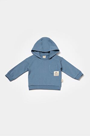 Organik Kapüşonlu sweatshirt & pantolon seti