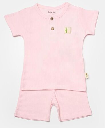 Organik Şort & Tişört Set CSYB9040