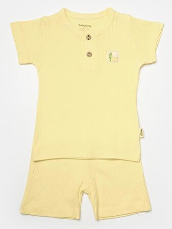 Organik Şort & Tişört Set CSYB9041