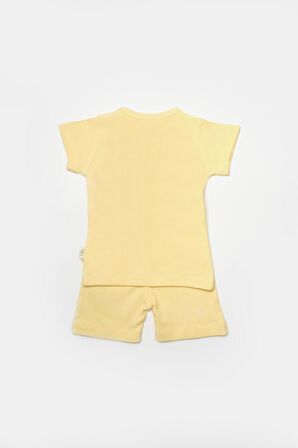 Organik Şort & Tişört Set CSYB9041