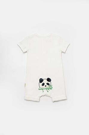 Bambu 2 li Kısa Kollu Tulum CSYB9060