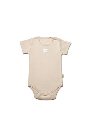 Bebek 3'lü Kısa Kol Body, %100 Organik Pamuk, Bebek ve Yenidoğan Serisi -CSY8122