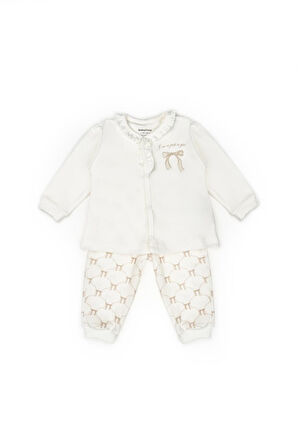 Bebek Alt Üst Takım  %100 Organik Pamuk , Bebek - Yenidoğan- csy8157