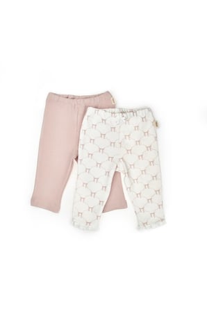 Bebek 2li Pantalon %100 Organik Pamuk , Bebek - Yenidoğan- csy8146