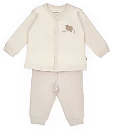 Bebek Alt Üst Takım  %100 Organik Pamuk , Bebek - Yenidoğan- csy8186
